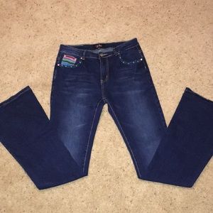 Brand new Fallon Taylor Serape Jeans